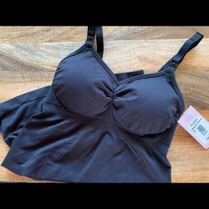 Black Bravado nursing top, size M